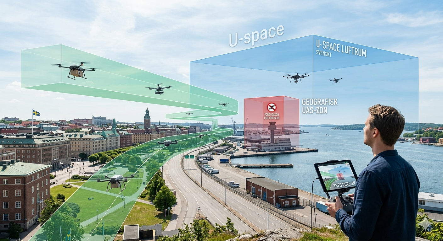 U-space i den svenska drönarbranschen
